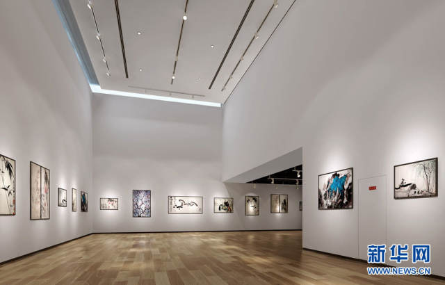 龙美术馆(重庆馆)展厅效果图.新华网发 重庆江北区宣传部供图