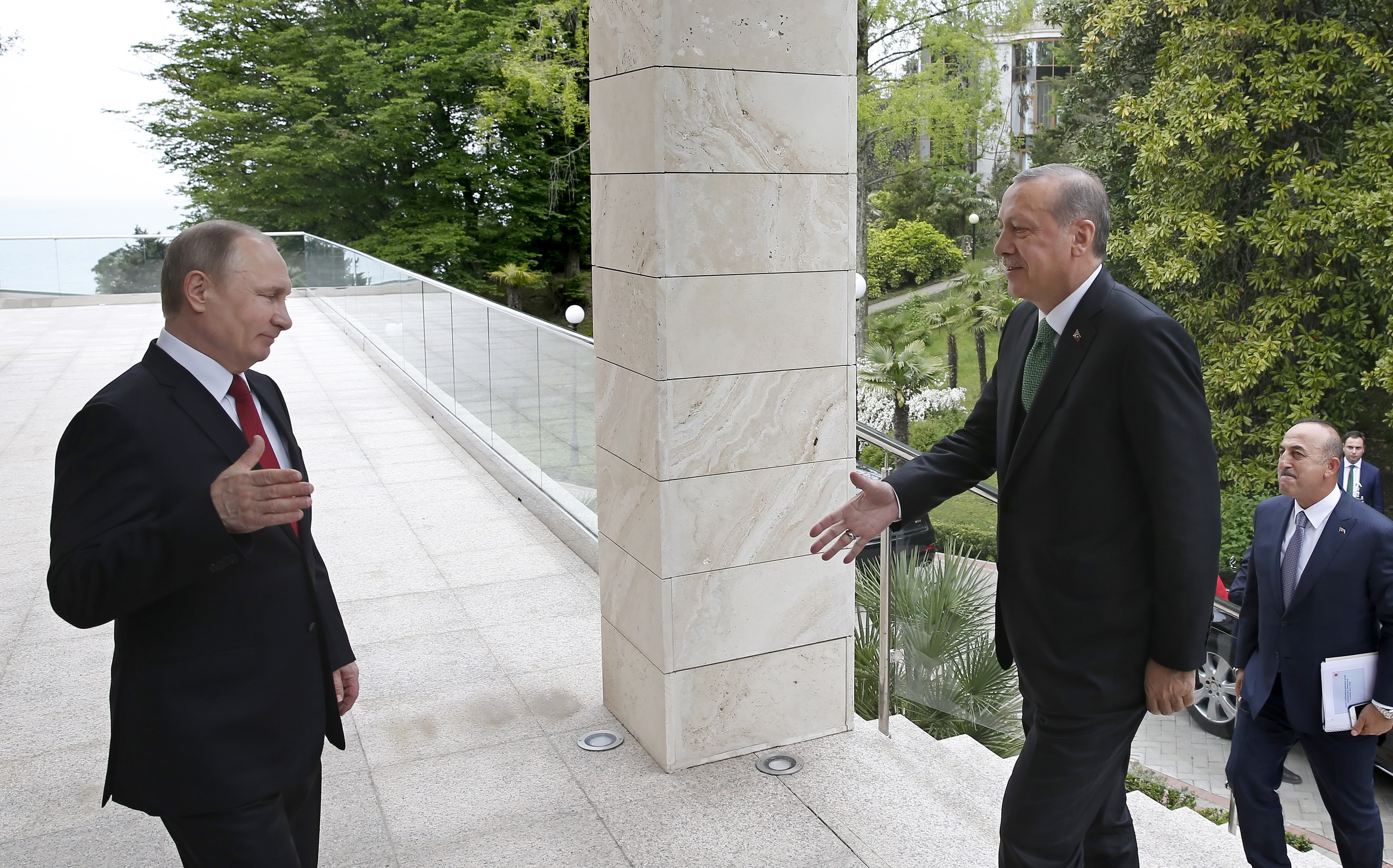 埃尔多安与普京图片