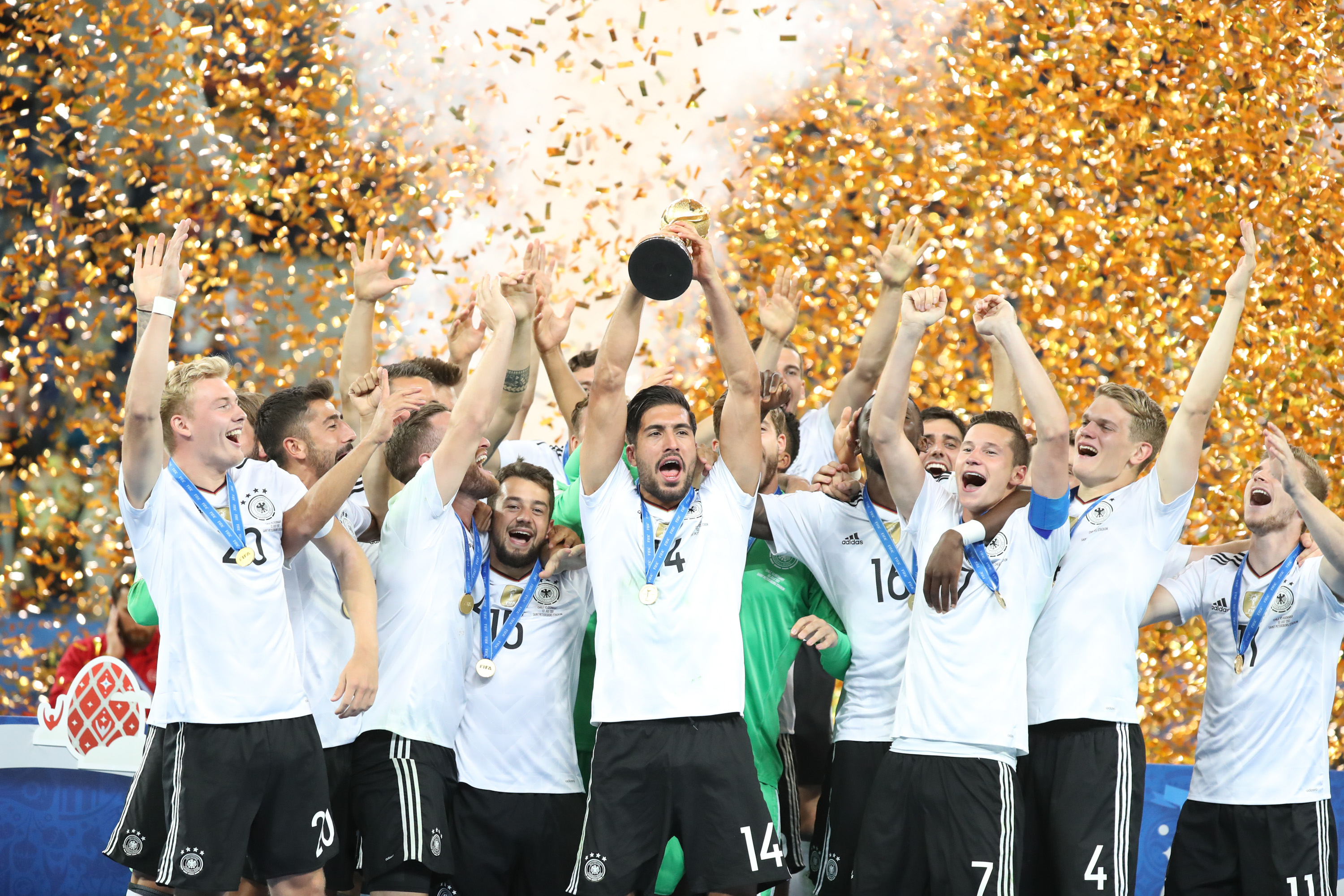 联合会杯足球赛:德国队夺冠