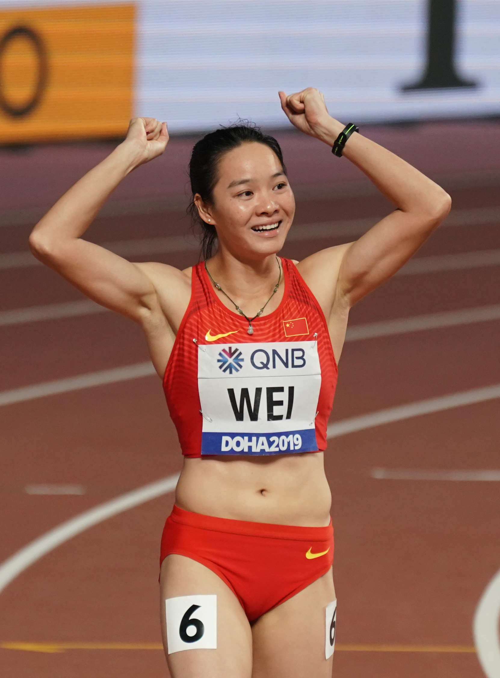 田径世锦赛|女子4x100米接力:中国队晋级决赛