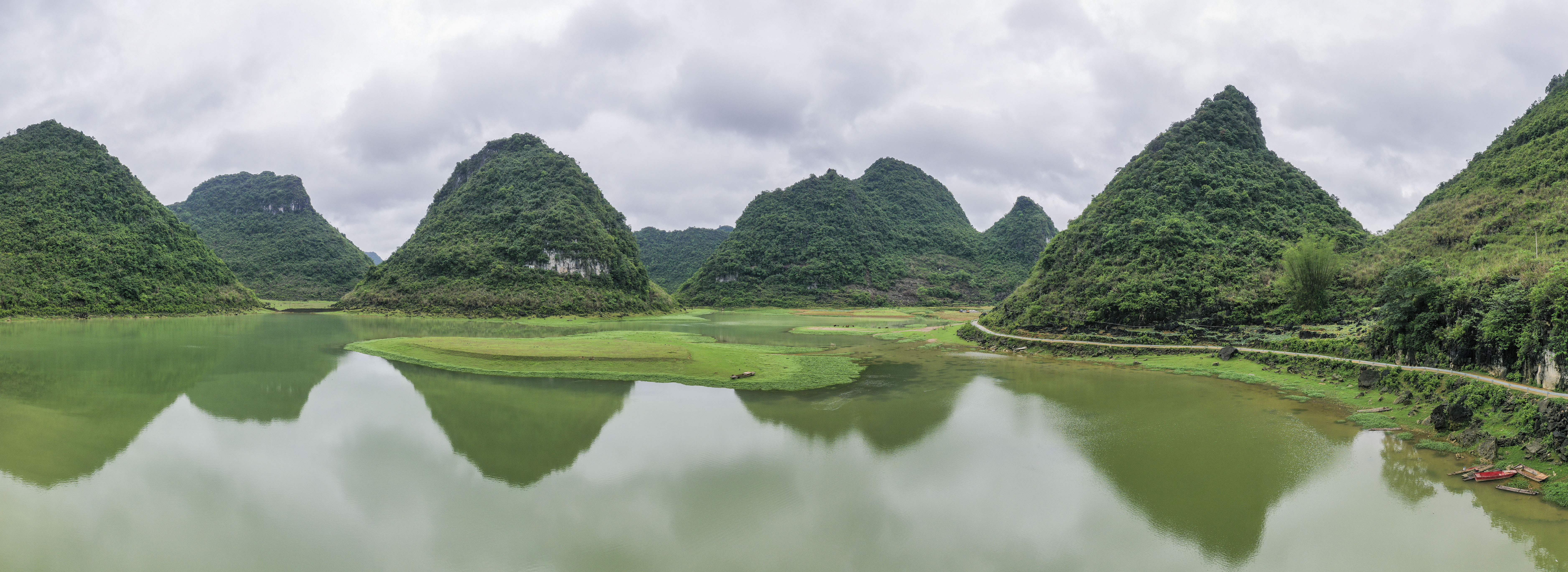 广西隆安:美丽更望湖