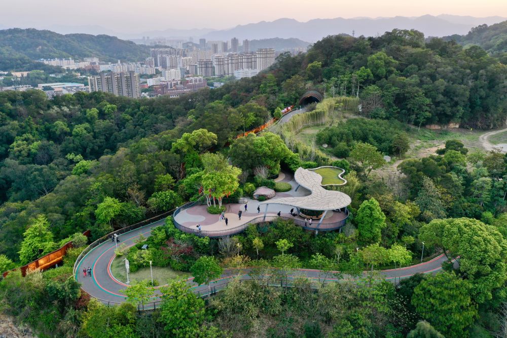 福州:逛福山郊野公园 赏森林城市美景