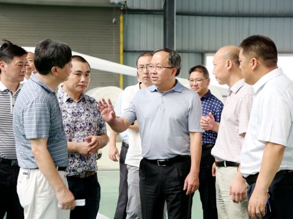 区领导夏于峰,刘毅,何泽洪等随同调研.