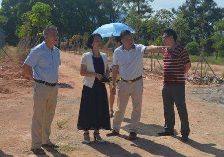 7月26日下午,区委常委,宣传部长钟永兰率区宣教机