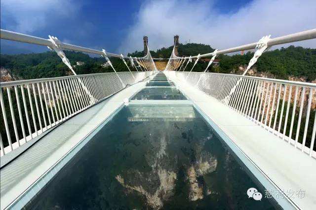 8月20号,大峡谷玻璃桥试运行,你敢来吗?