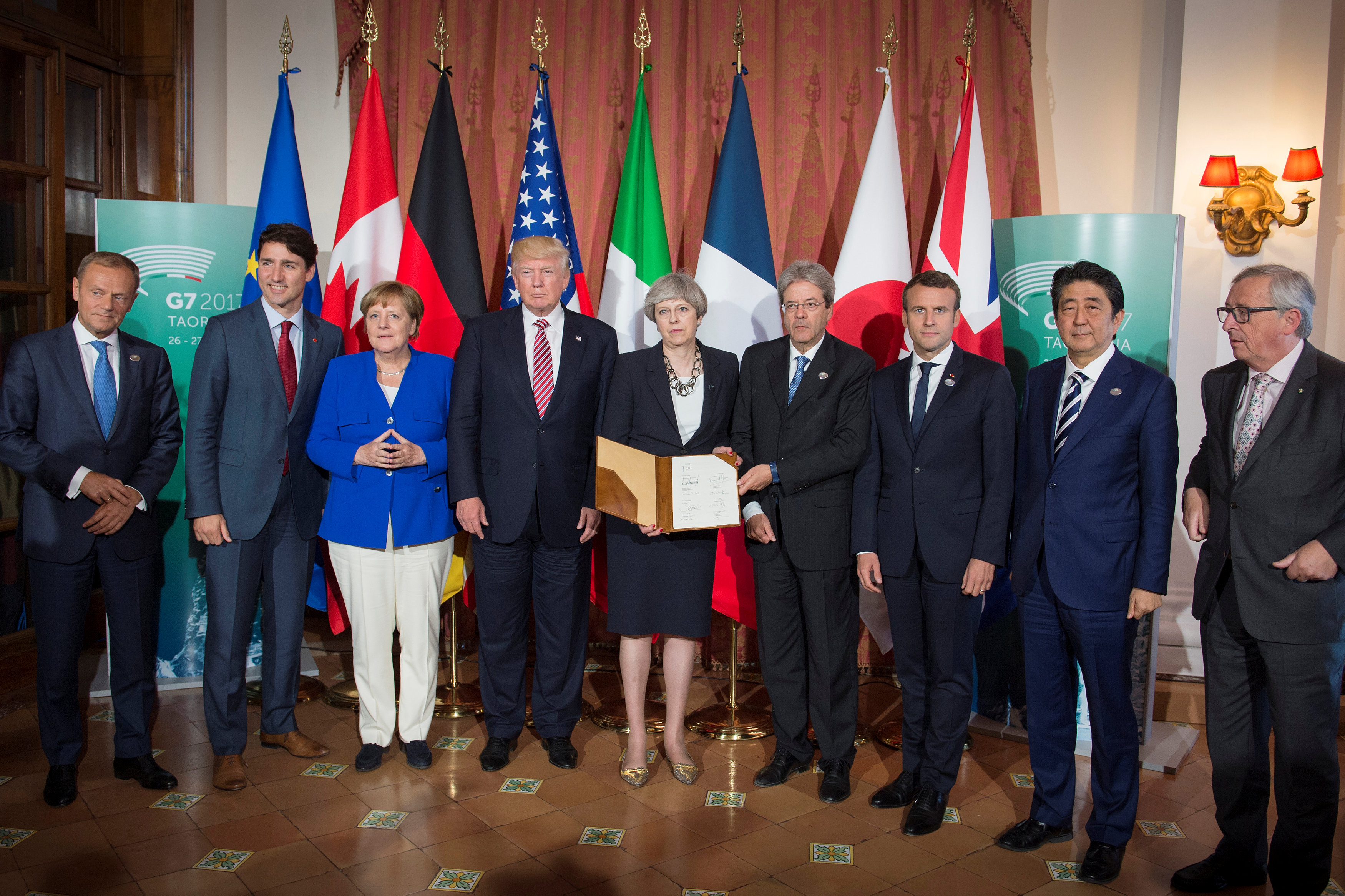 G7峰会:欧美显分歧 作用愈减弱_新华社