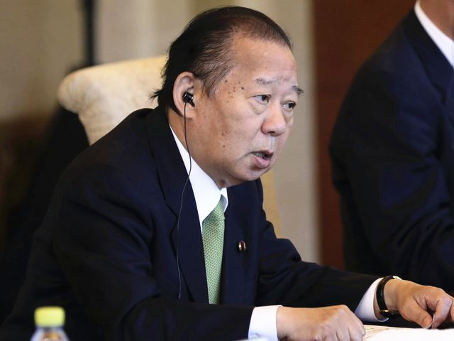 日本自民党干事长二阶俊博。（新华/美联）