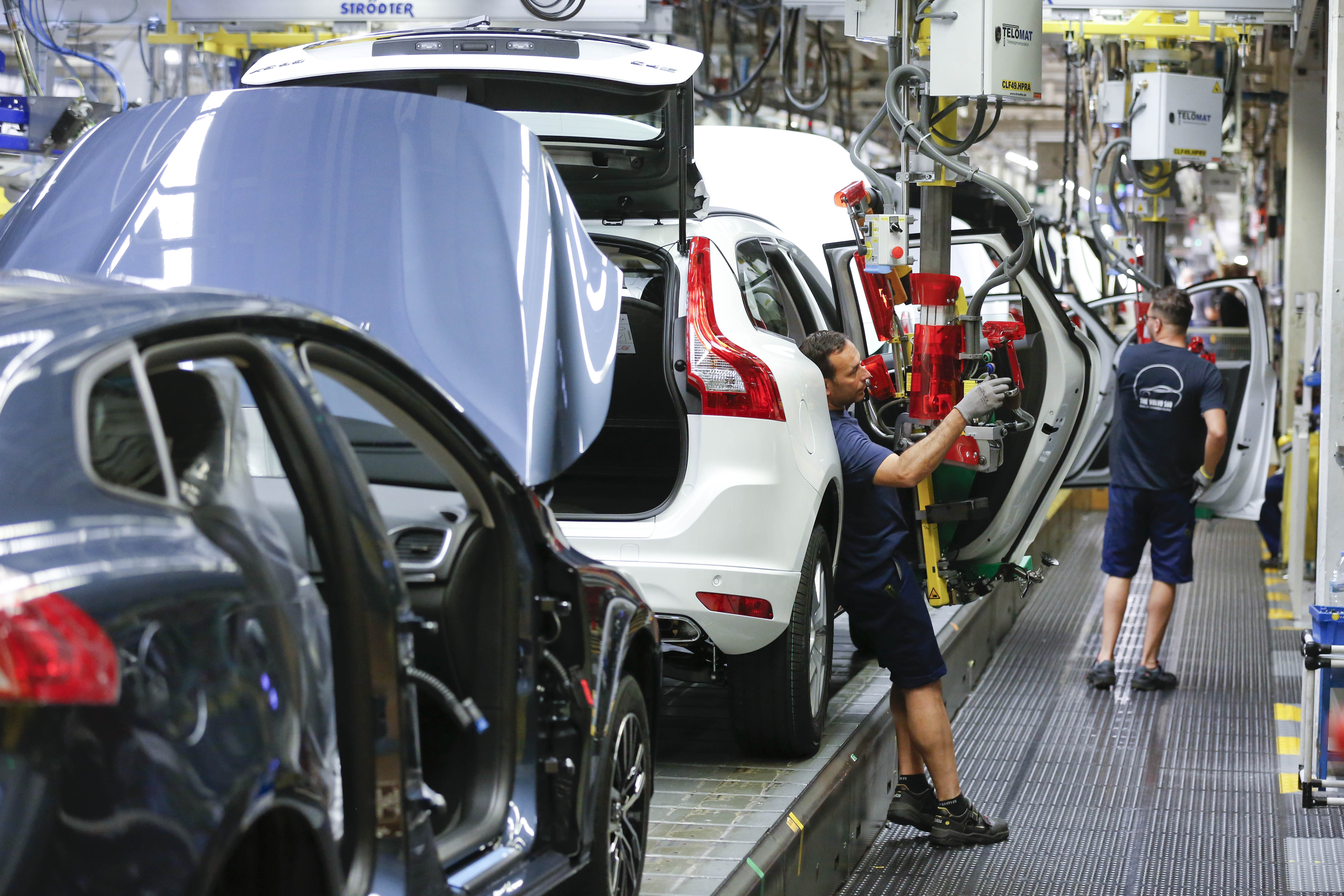 沃尔沃汽车根特工厂的新生