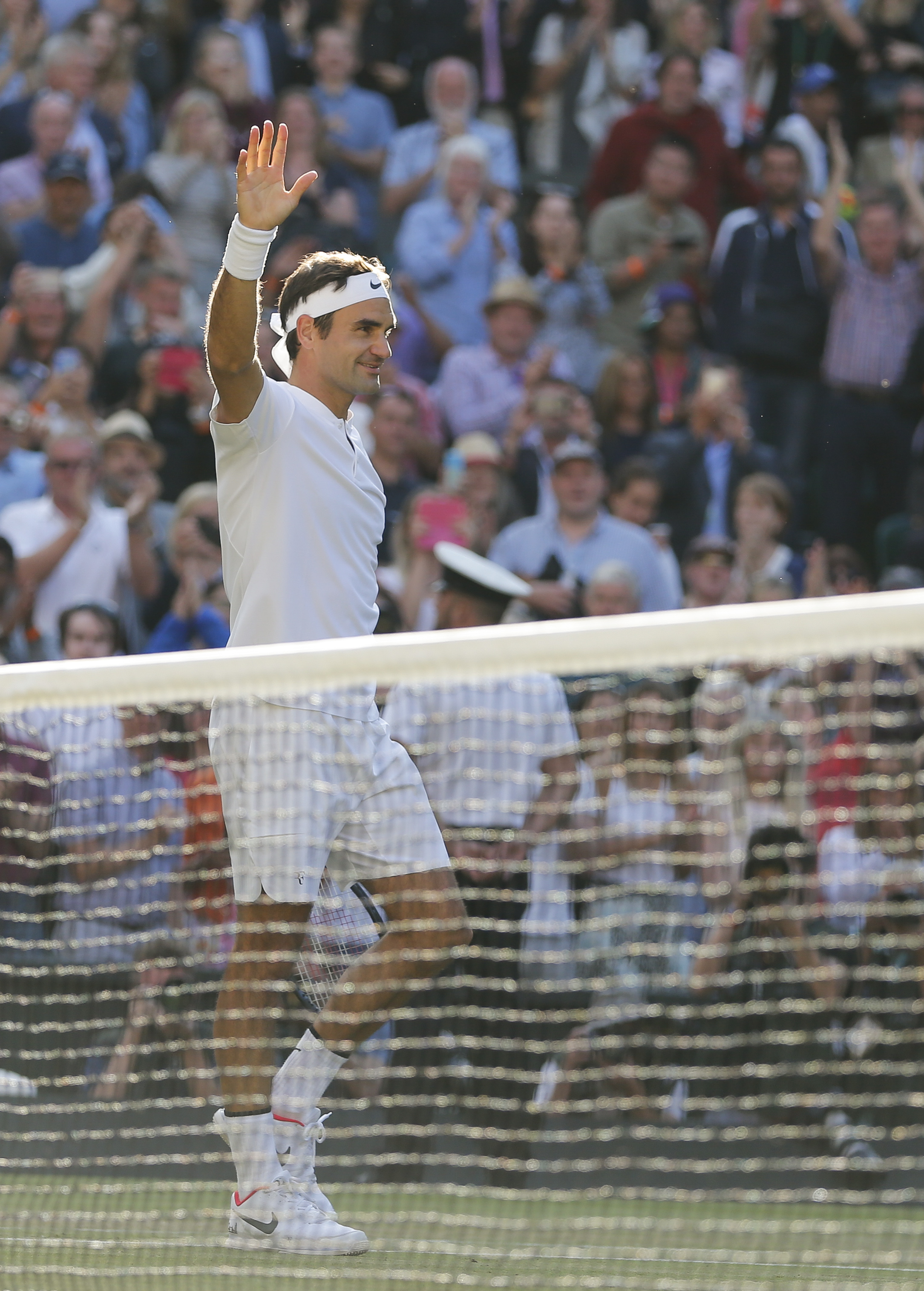 温网:费德勒晋级男单四强