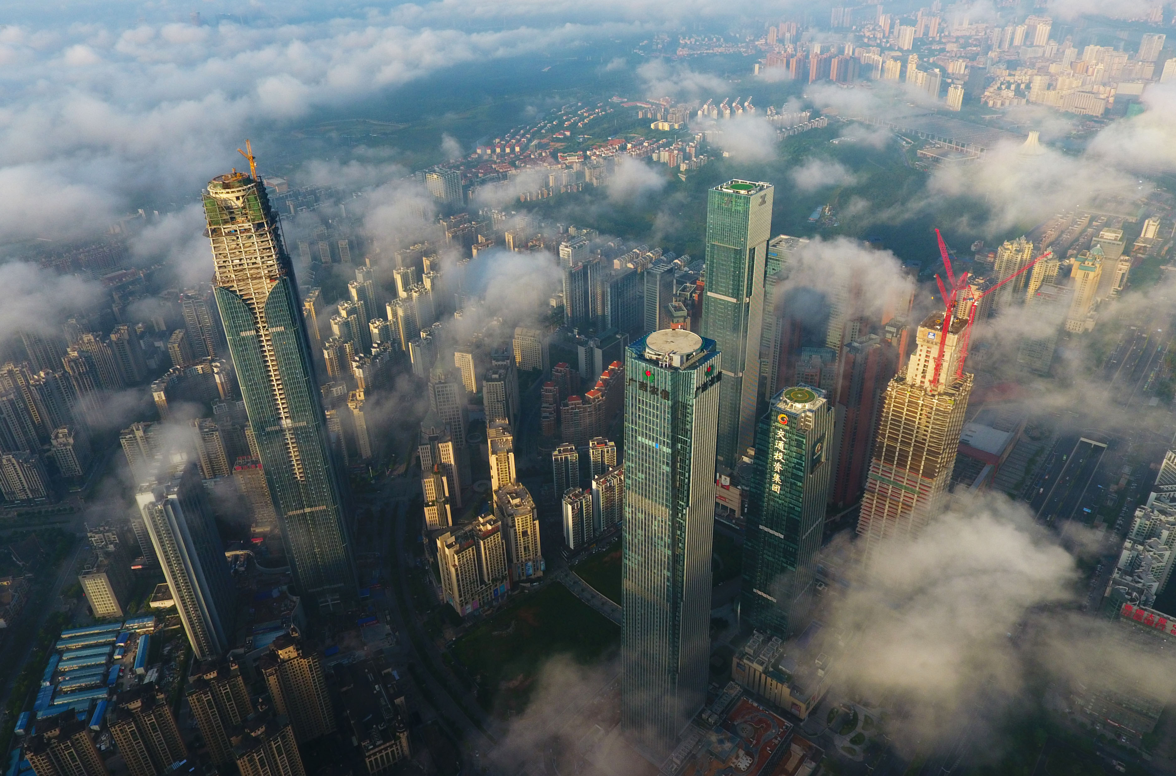 "天空之眼"瞰南宁