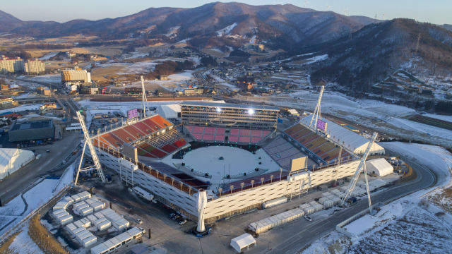 平昌冬奥会场地图片