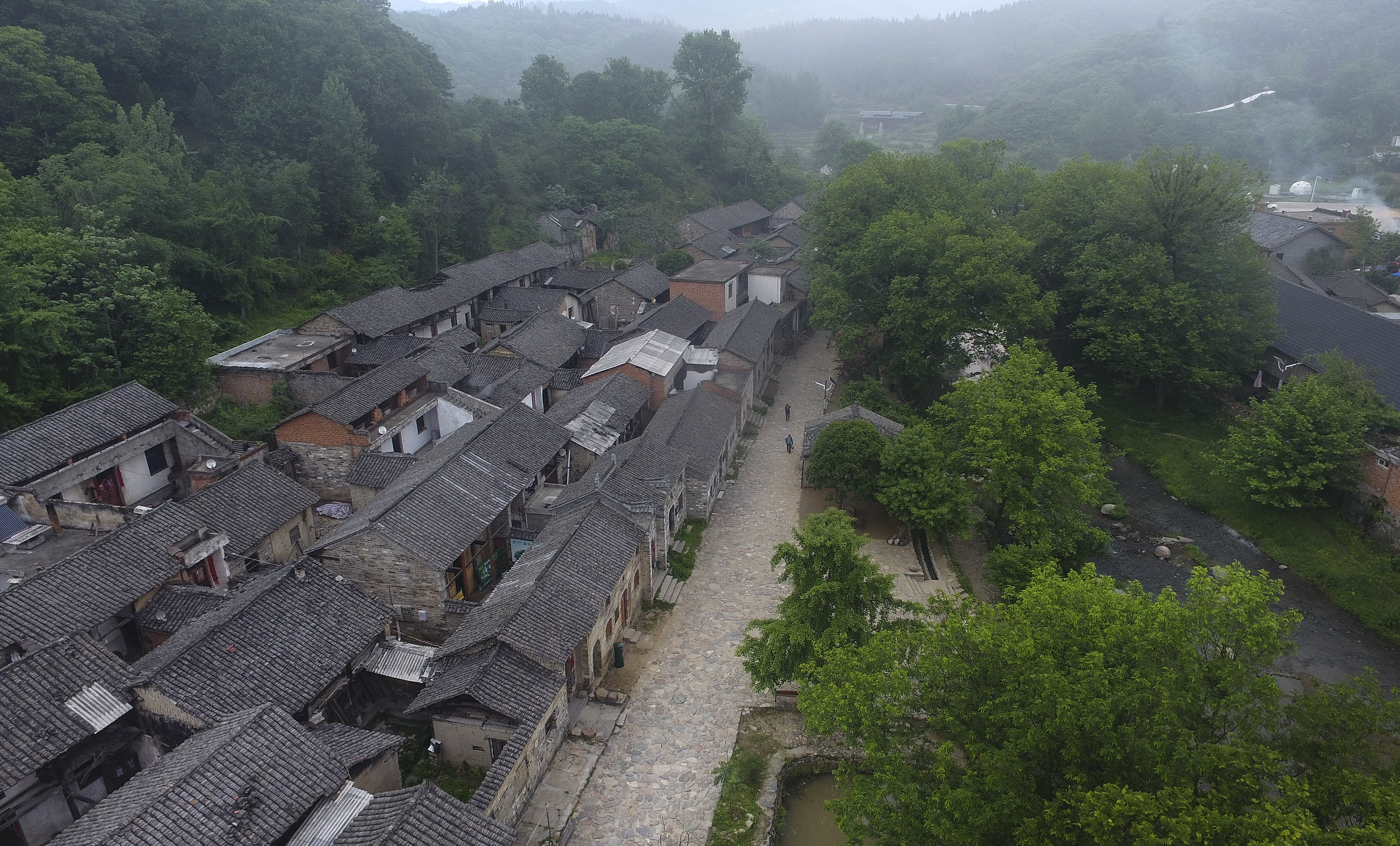 栾川县西河村规划图片