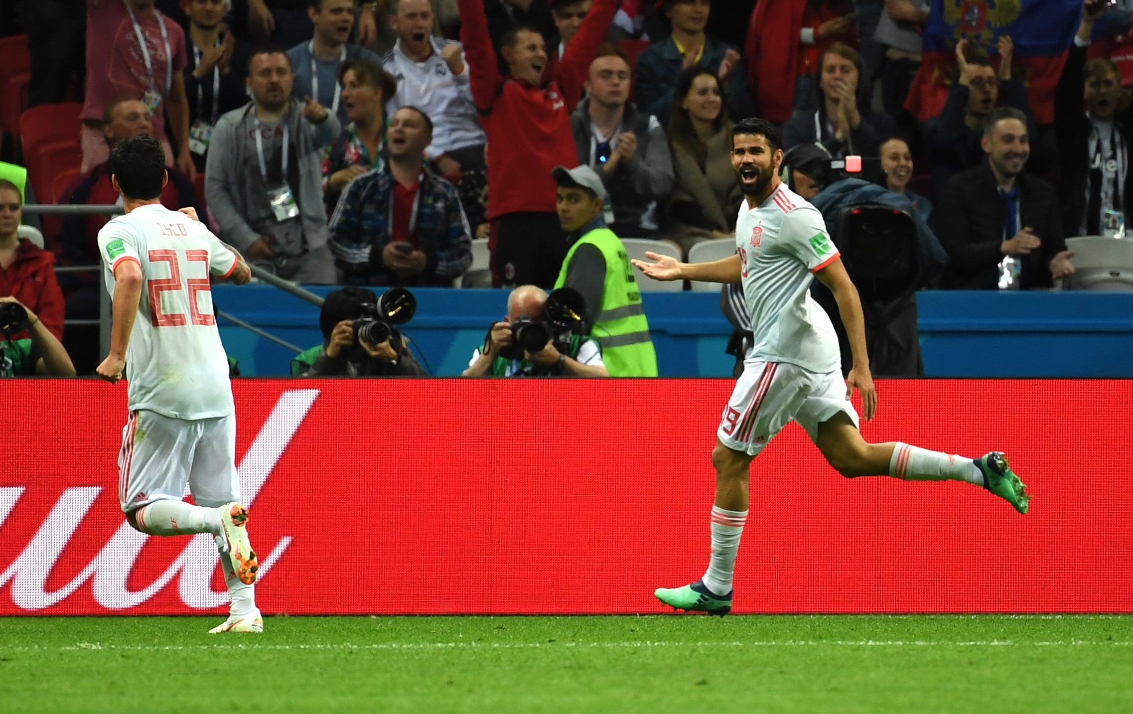 动感世界杯|迭·科斯塔进球 西班牙小胜伊朗