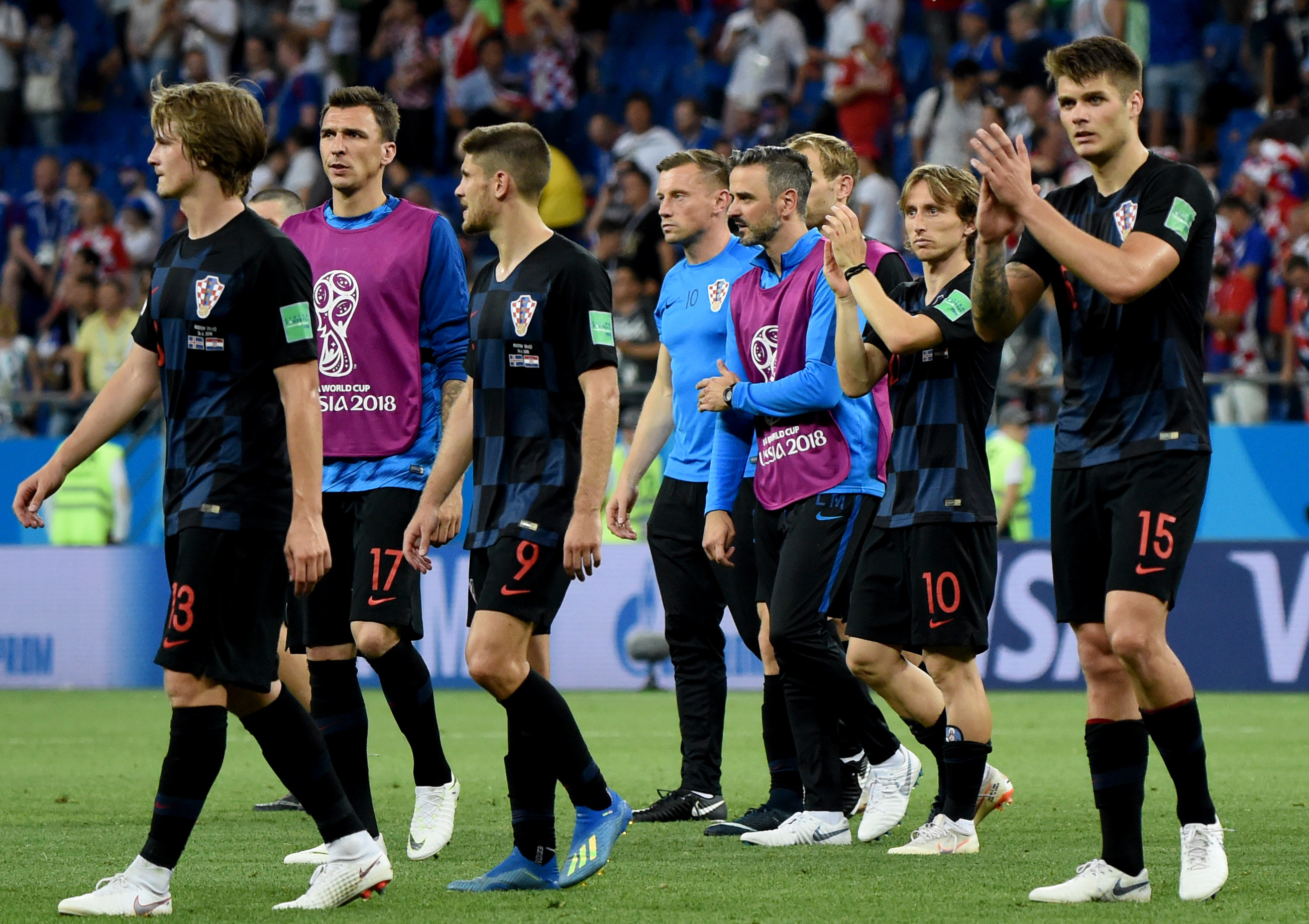 动感世界杯|克罗地亚队晋级 冰岛队挥别世界杯