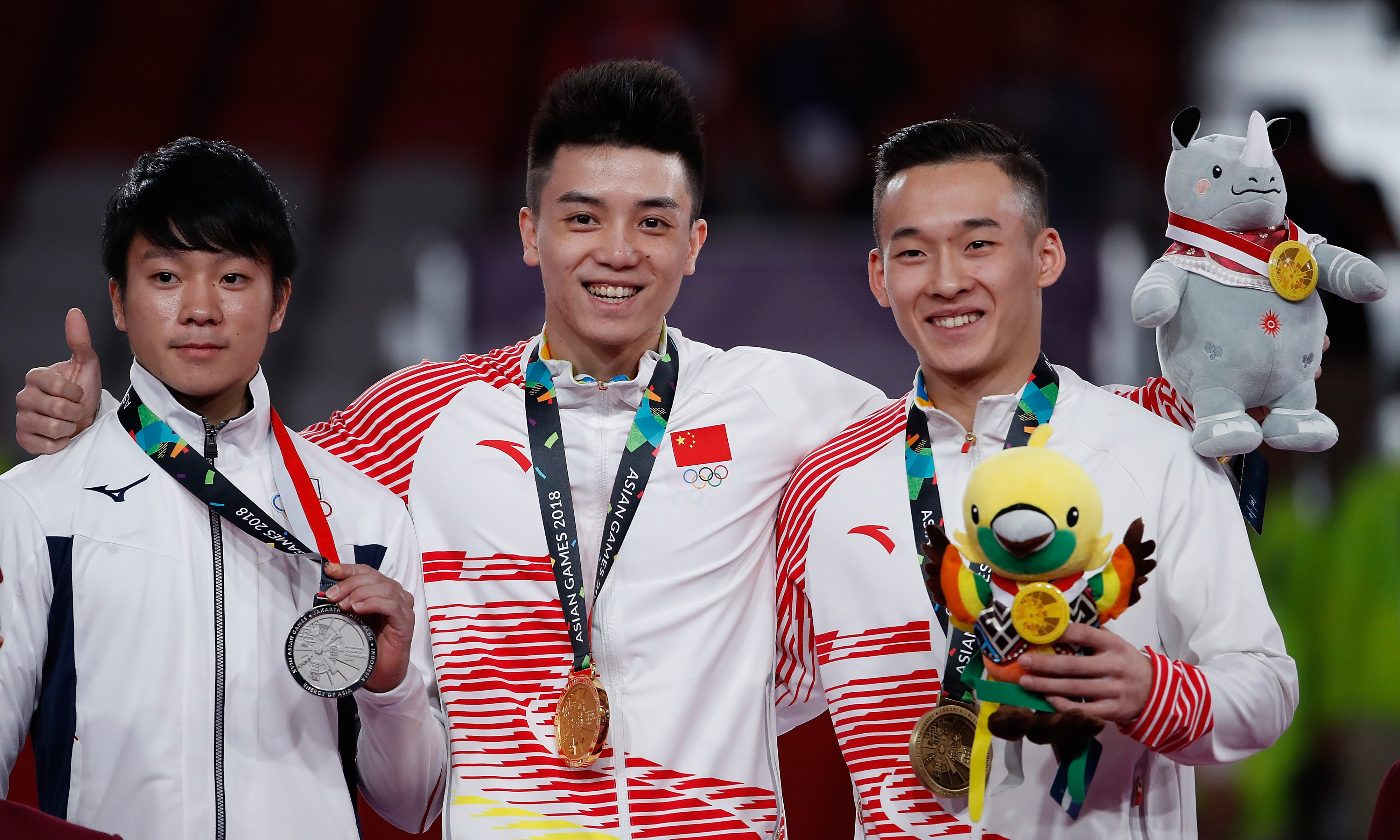 亚运会体操项目落幕 中国体育代表团揽获8枚金