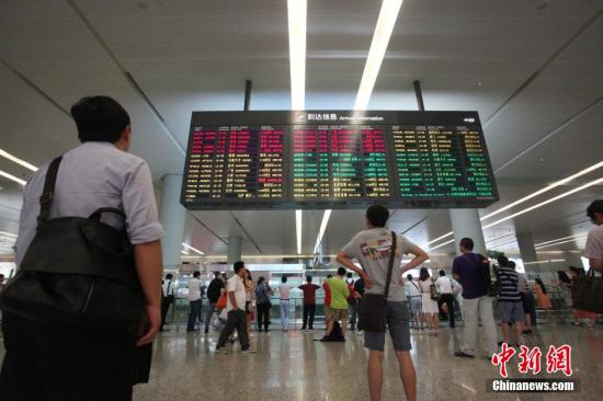 资料图:上海虹桥机场。<a target=\_blank href=http://www.chinanews.com/>中新社</a>发 张亨伟 摄