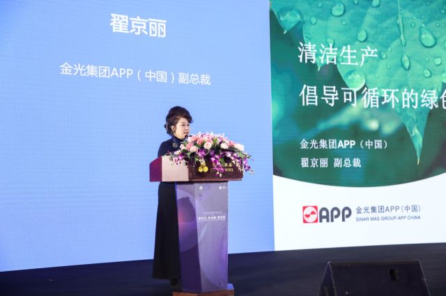 APP（中国）副总裁翟京丽：坚持可持续发展 争做行业先行者