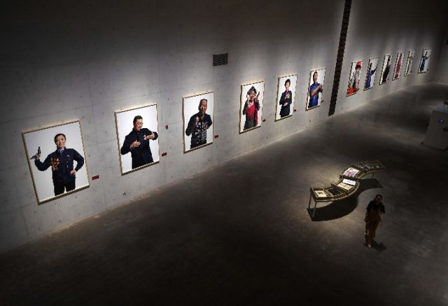 长沙谢子龙影像艺术馆内景。该艺术馆已经成为许多游客必须“打卡”的热门景点