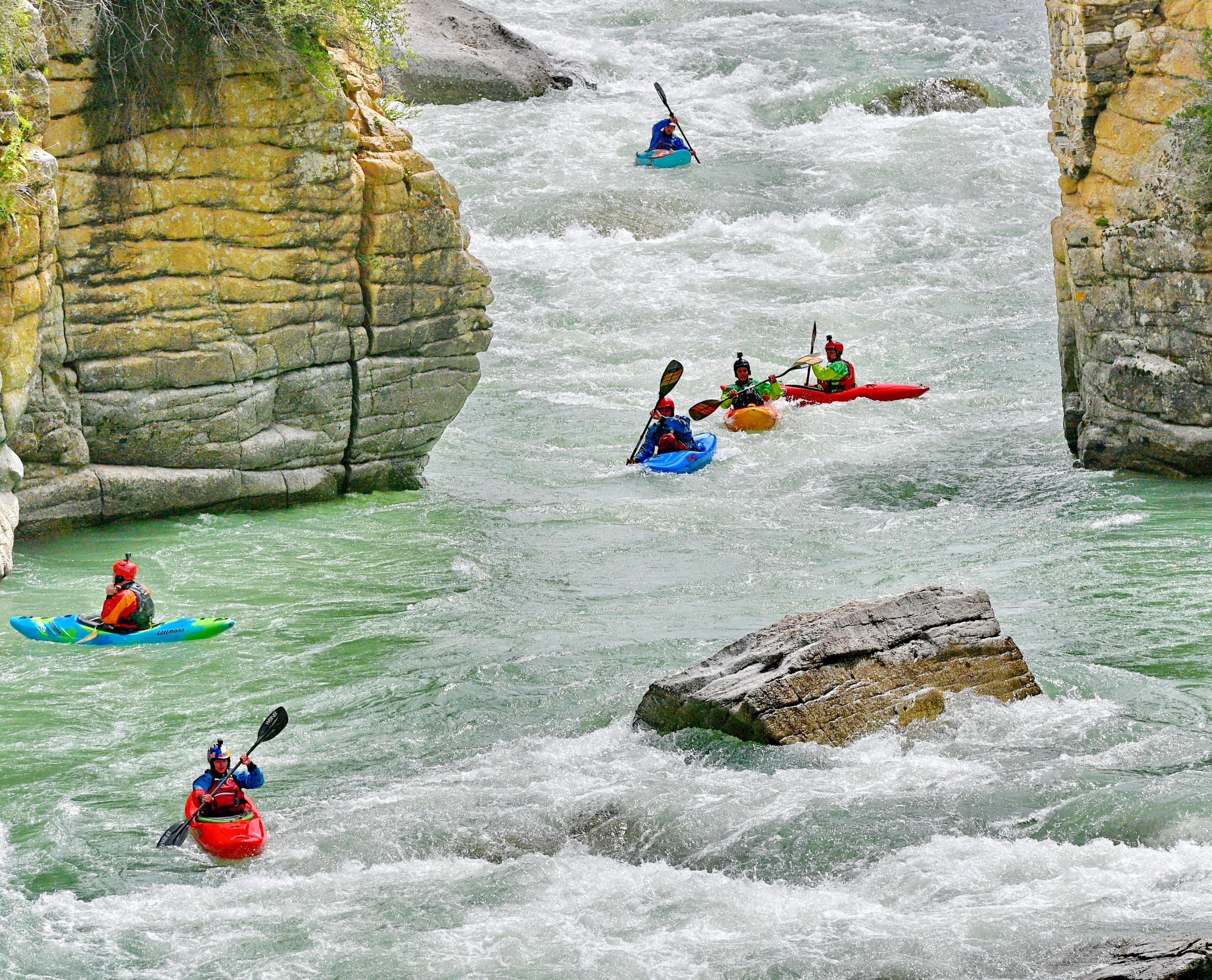 漂流在世界屋脊——2019国际爱斯基摩独木舟专业漂流活动在西藏举行
