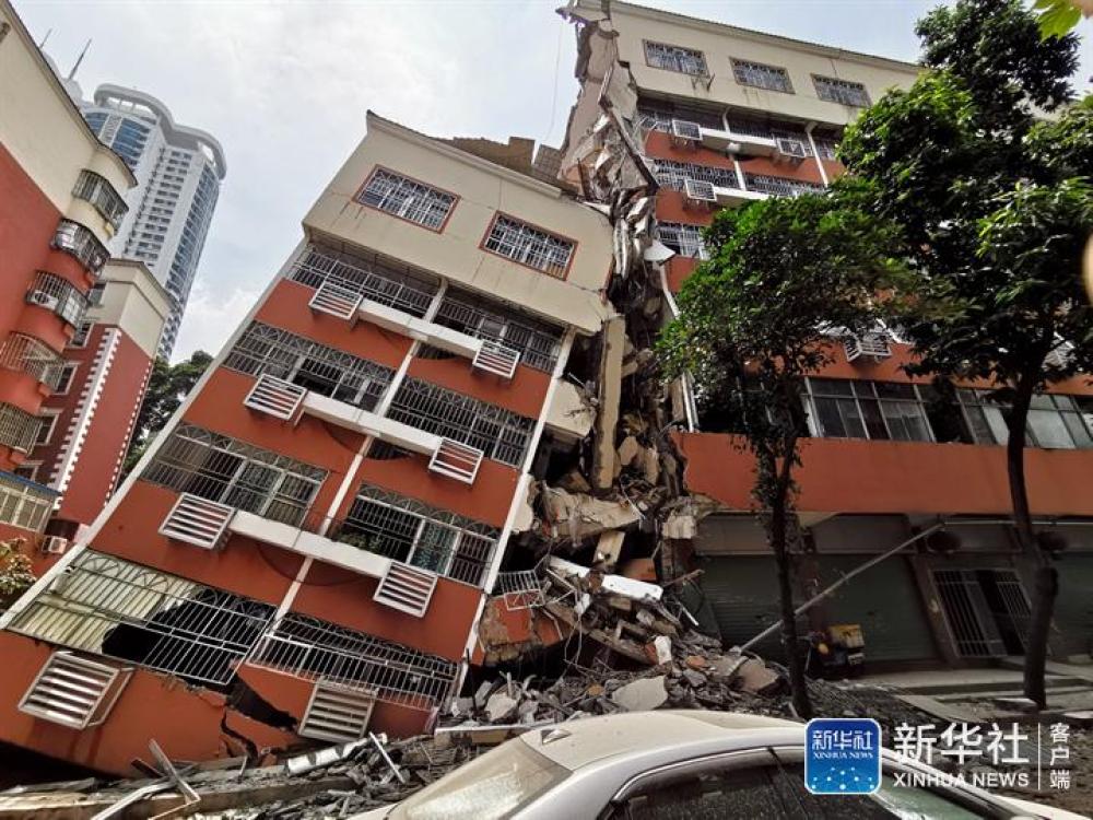 深圳一栋6层居民楼发生坍塌事故 伤亡情况尚待确定