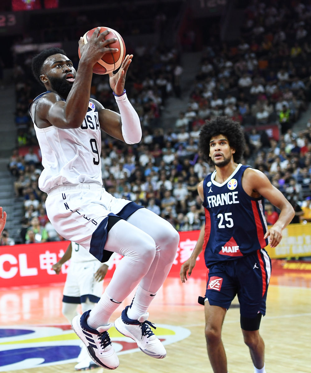 篮球世界杯丨美国13年大赛首败法国晋级四强