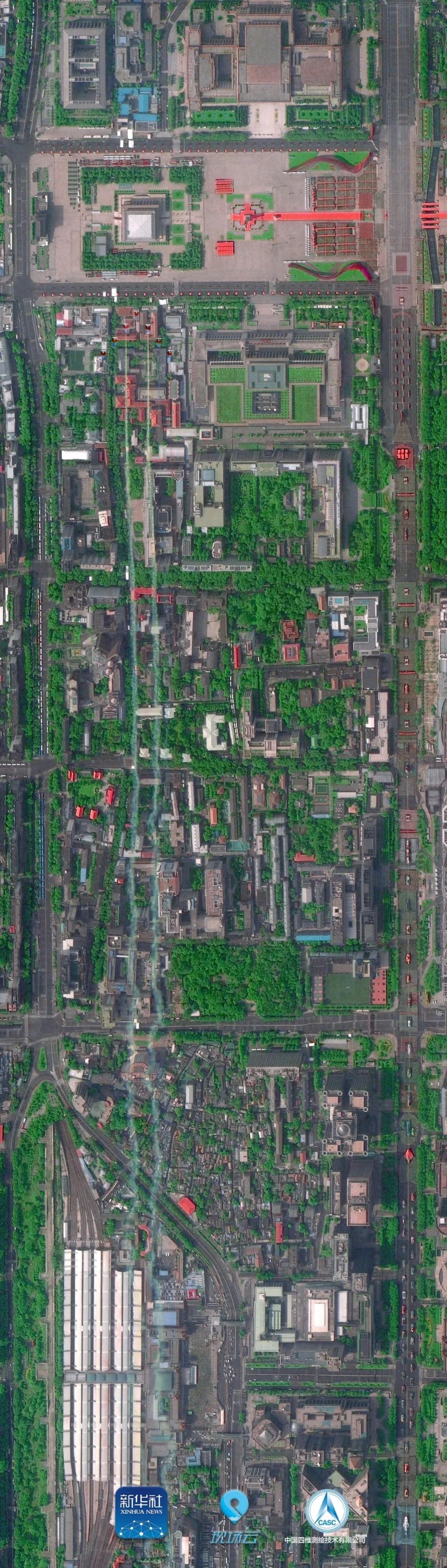 “最高機位”瞰閱兵是種什么體驗？60萬米高空第一視角來了