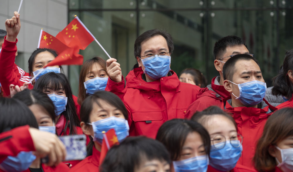 北京市属医院医疗队返程