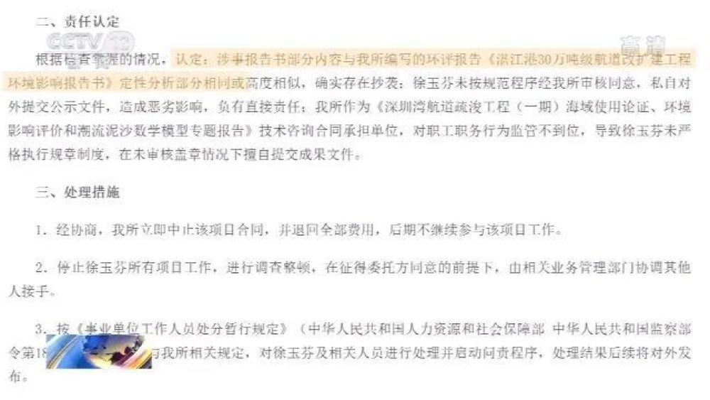 连名字都抄！深圳某项目环评报告竟出现35次“湛江”