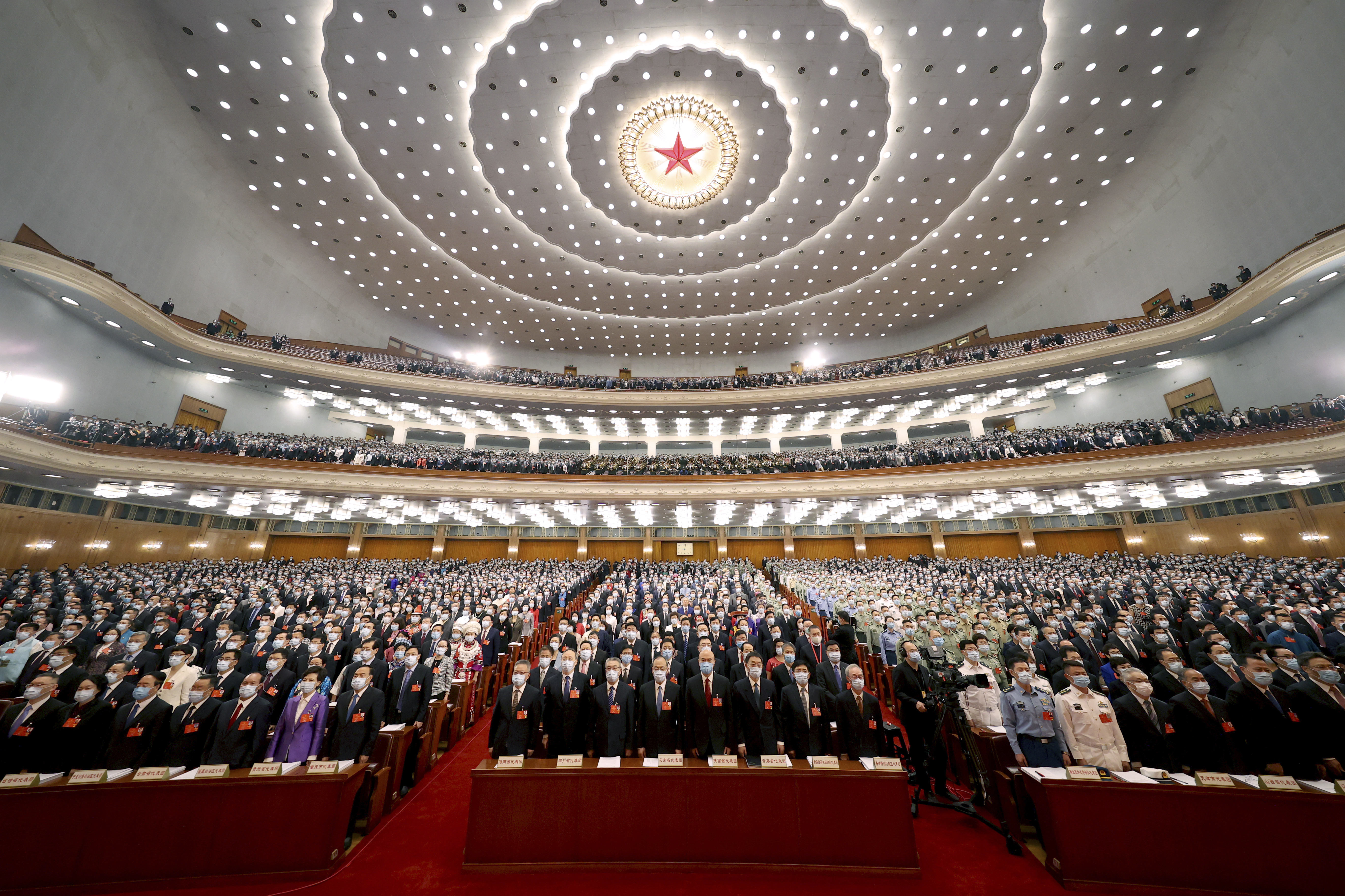 全国人大会场布置图片图片