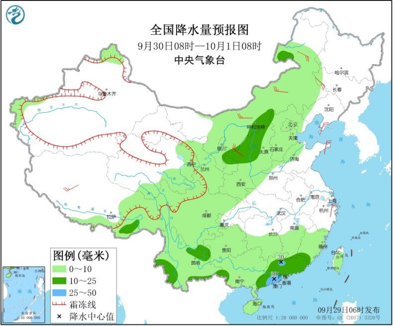 中国天气网|华北东北部分地区气温创新低?，中东部较大范围降水持续