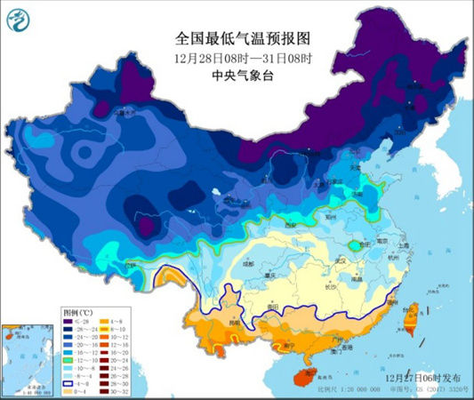 今冬以来最强！年末寒潮明起来袭 6省份有大到暴雪