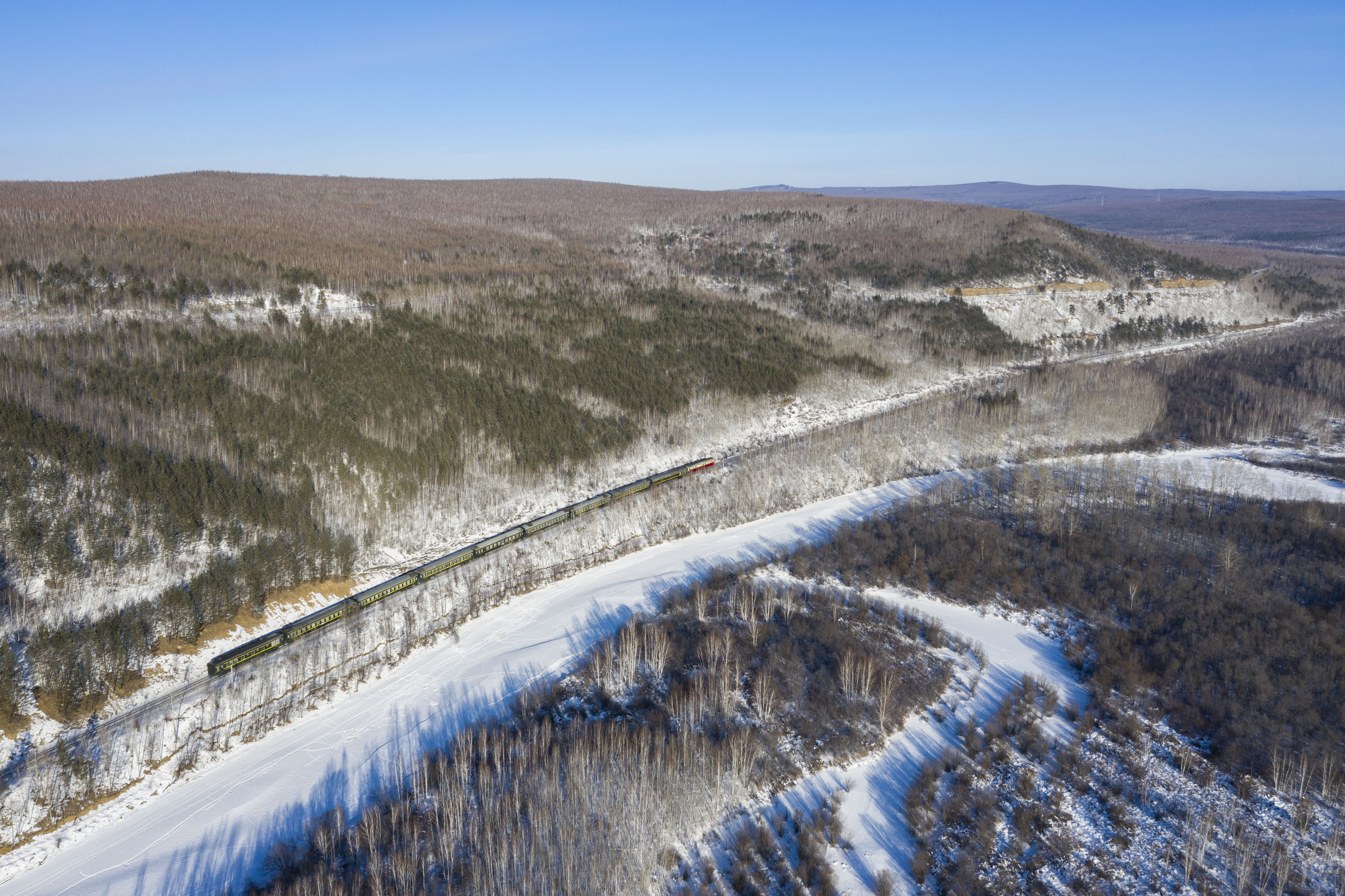 "北极"冬日林海雪原展画卷