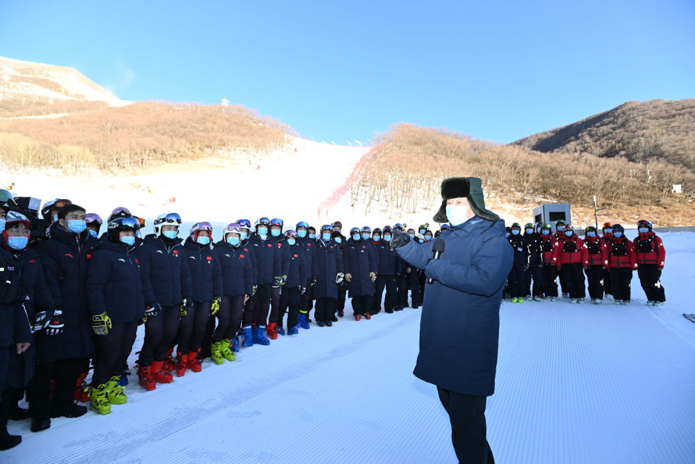 习近平考察北京冬奥会、冬残奥会筹办工作