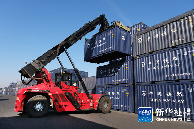 天津铁路货物运输首月实现"开门红"