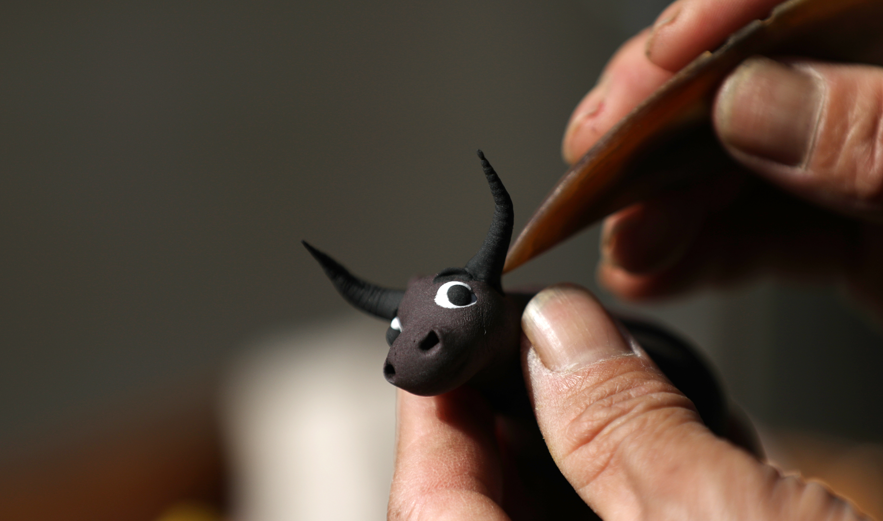 面塑春牛贺春耕