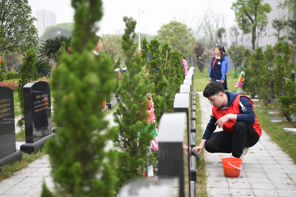 清明祭扫美篇图片