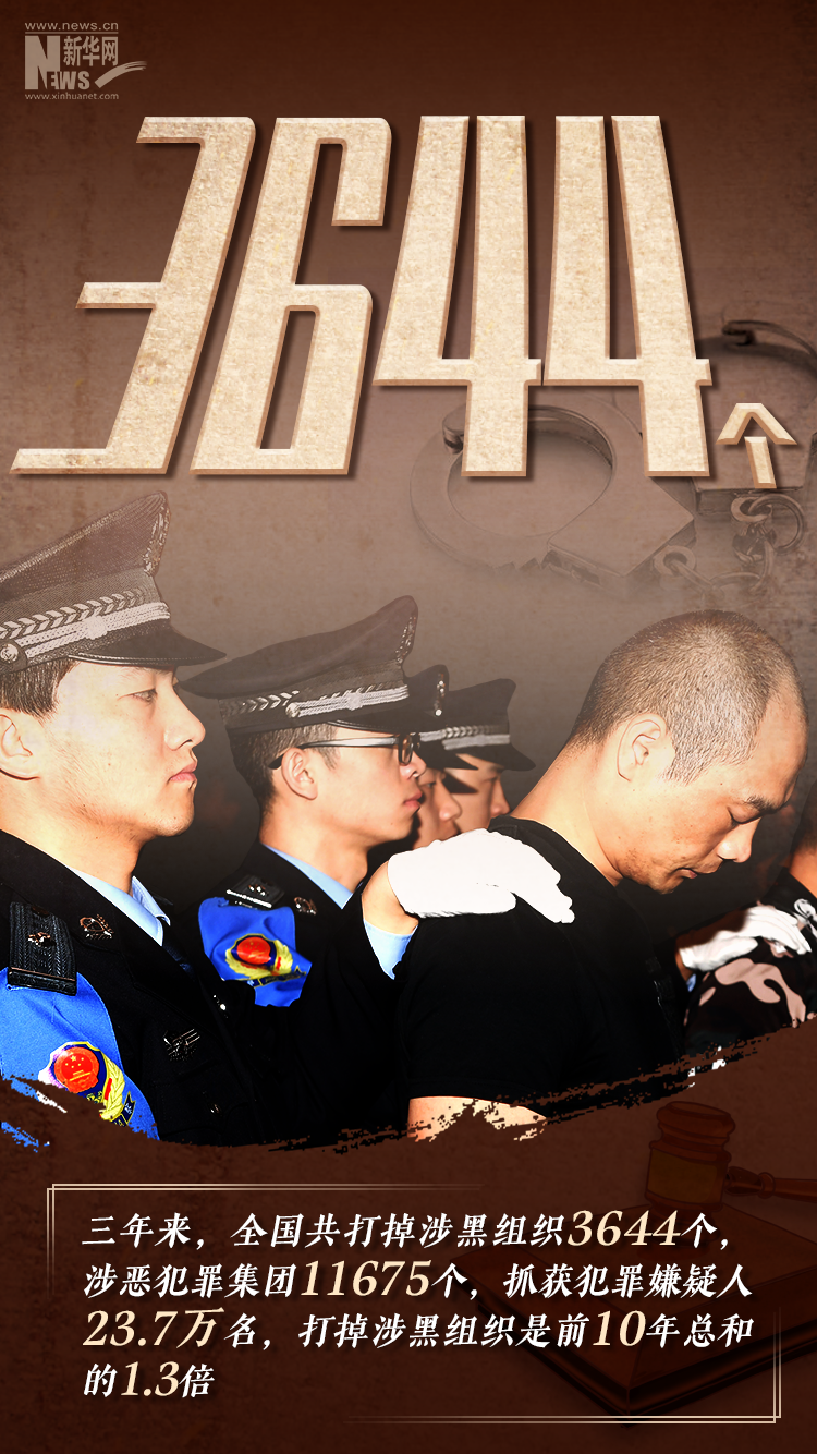 新华全媒+｜9张图看懂这份扫黑除恶“答卷”！