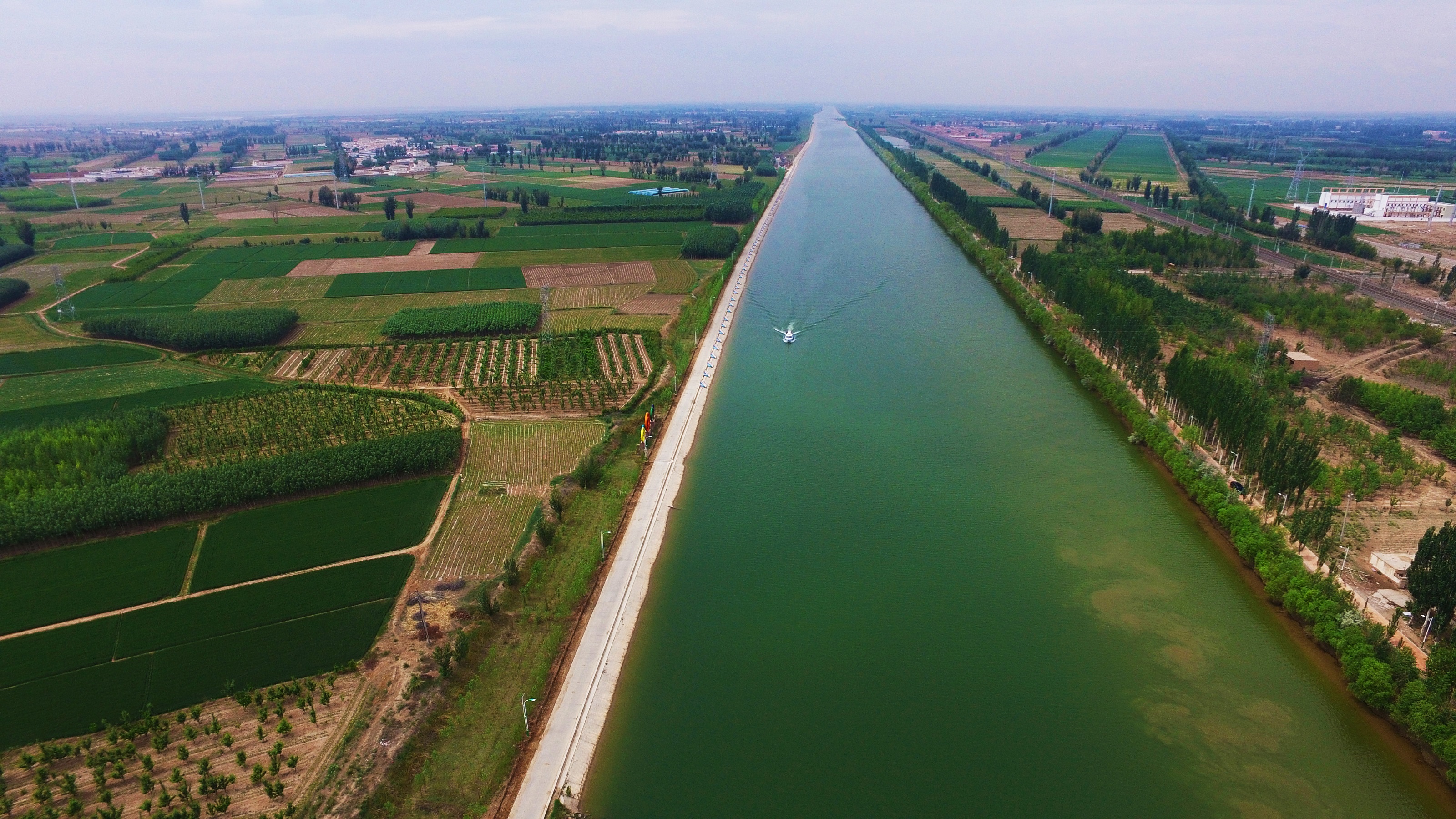 河套平原的灌溉方式图片