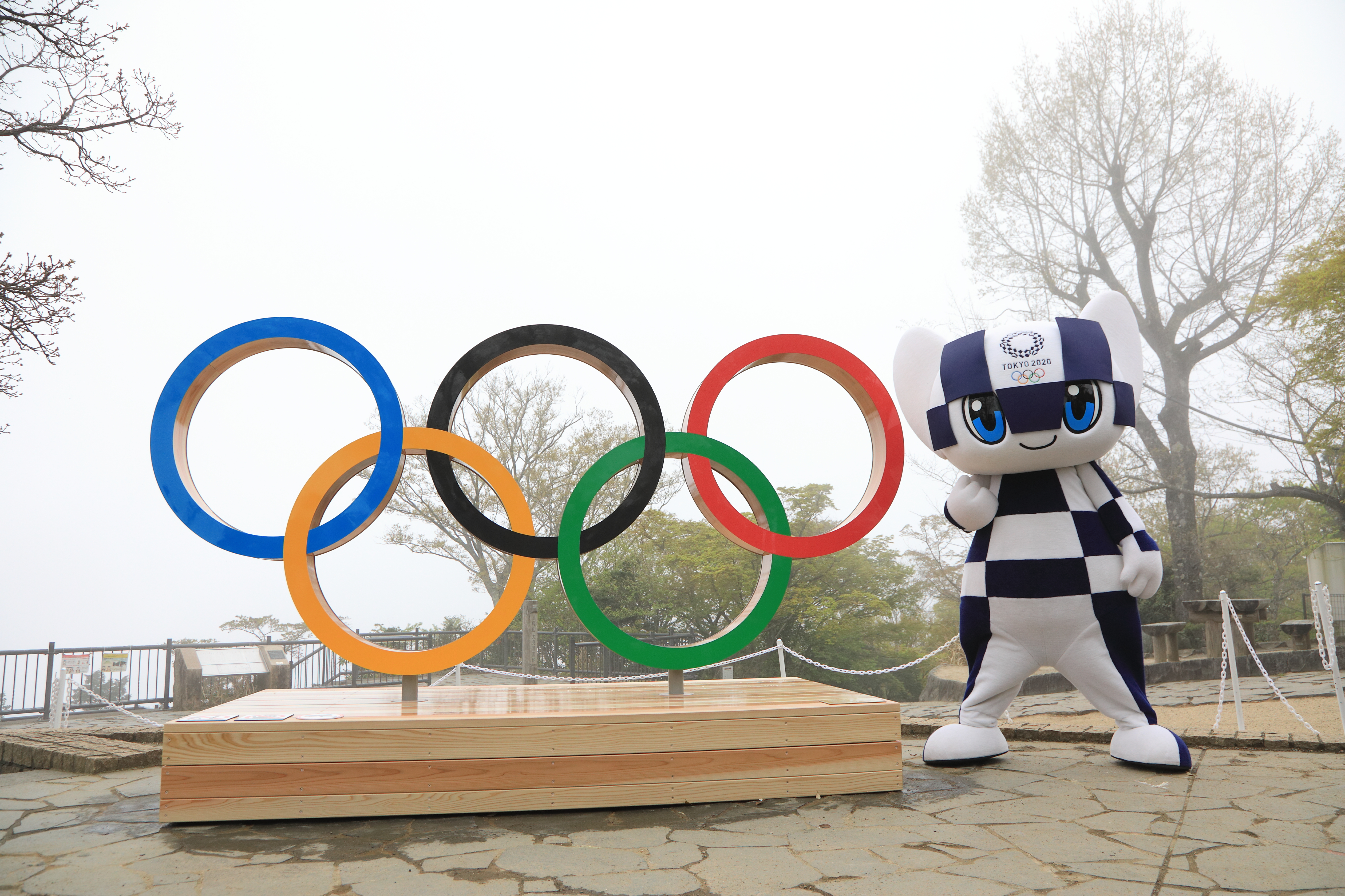 奥运五环吉祥物2008图片