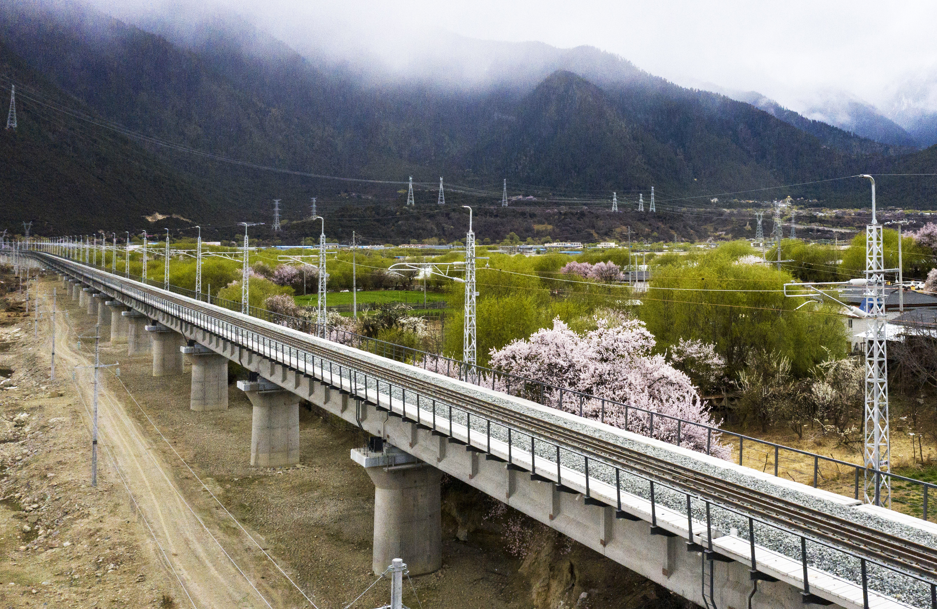 雅安林芝铁路图片