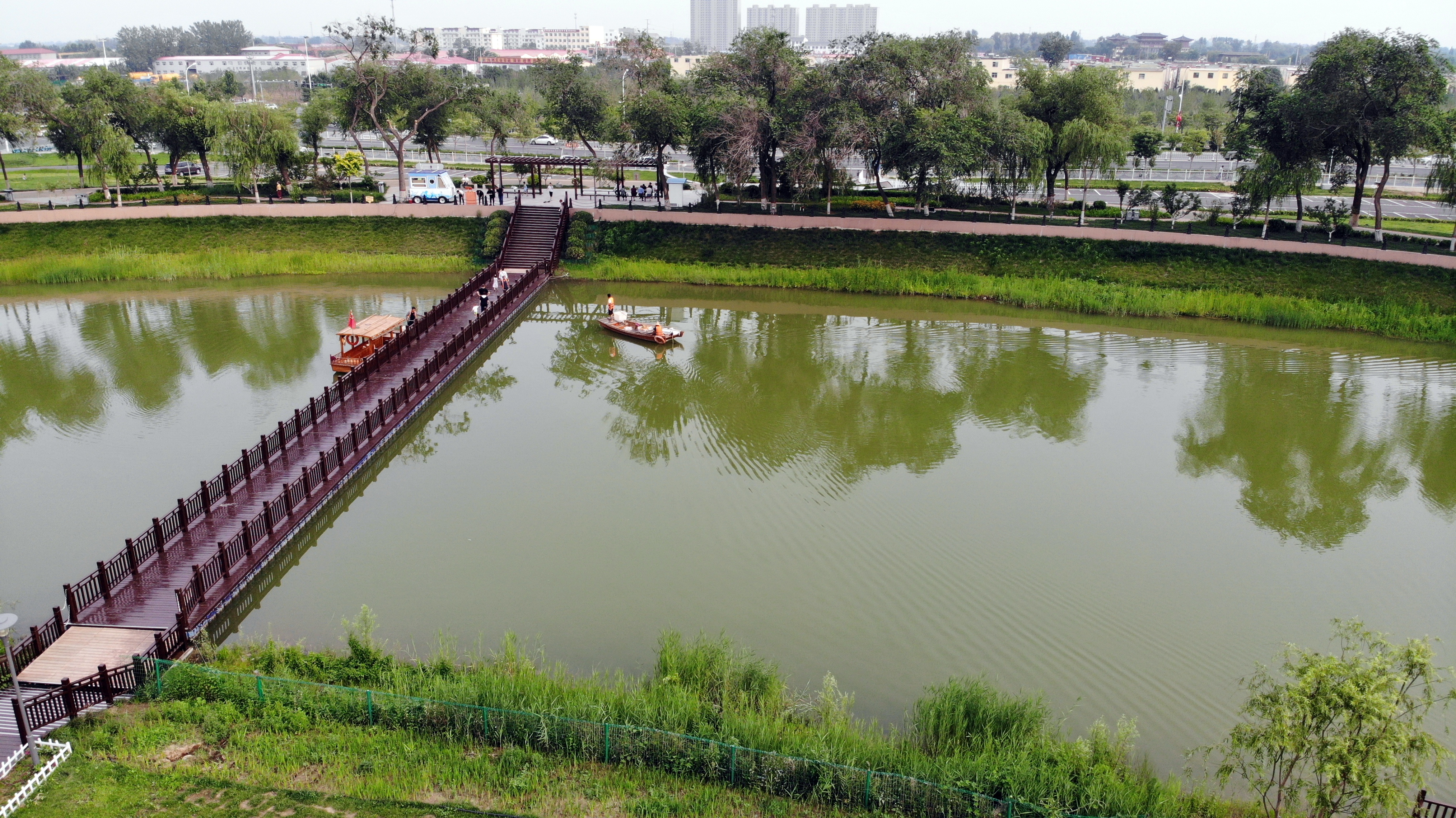 沧州运河景观带涉及村图片