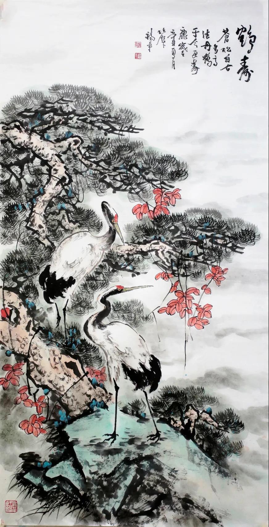 共筑强军梦，翰墨书情怀——吴泽浩、张克华、赵福平、马基础四人联展在烟台开展