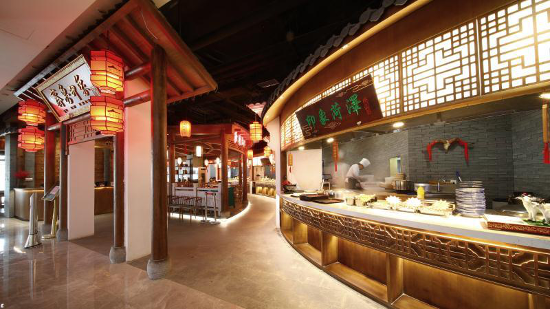 长清服务区"齐鲁印象"美食长廊