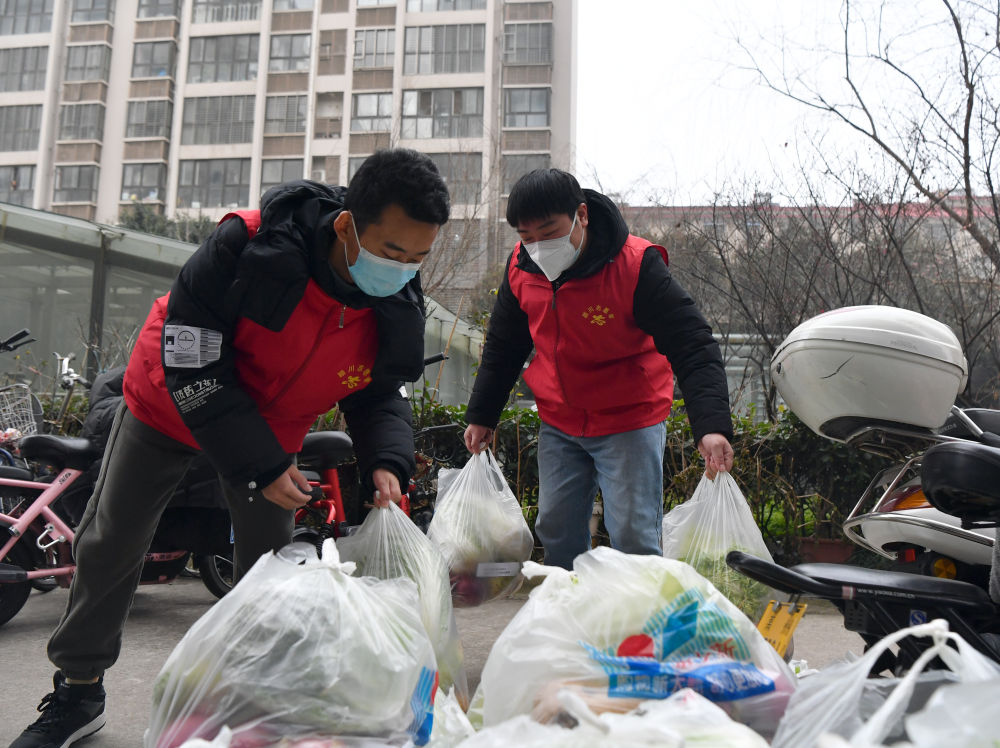 新华全媒+|抗疫“蔬菜包”免费送上门 河南禹州这样解民忧