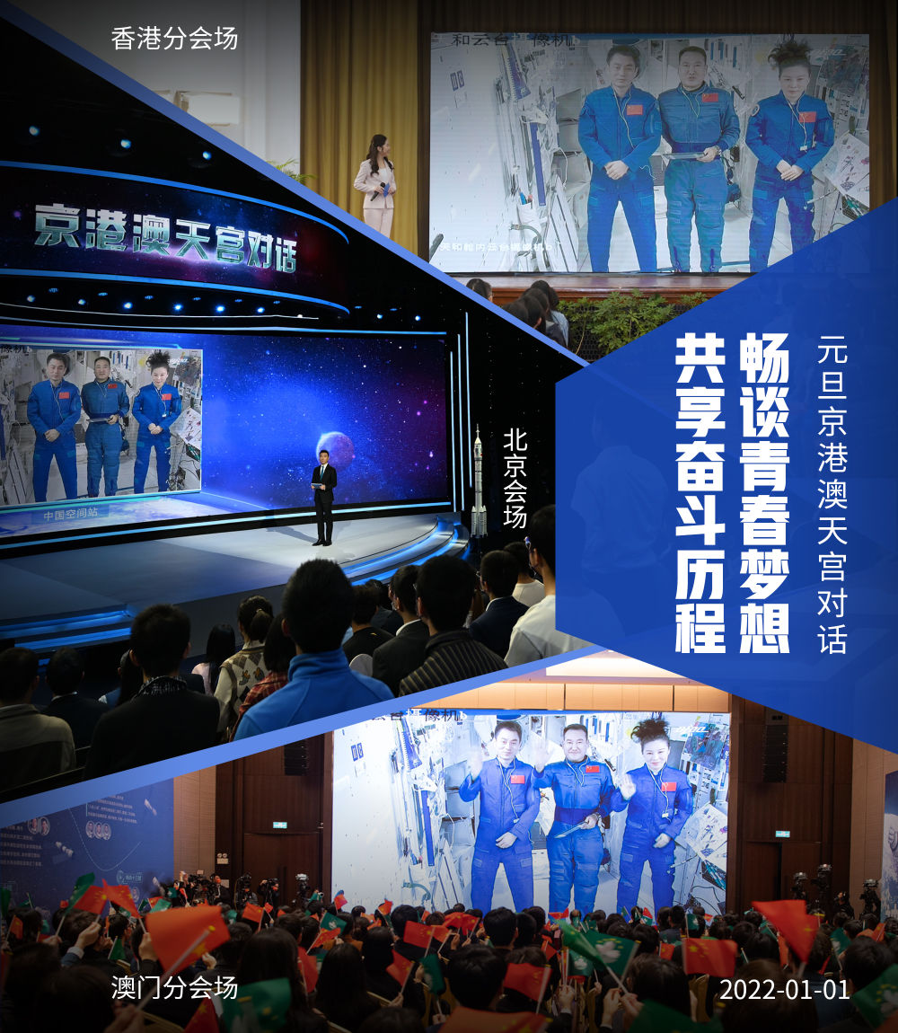 一场关于“青春、梦想、奋斗”的对话——“元旦京港澳天宫对话”活动综述